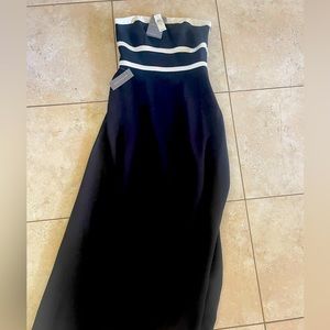 Strapless formal gown. Brand new with tags.